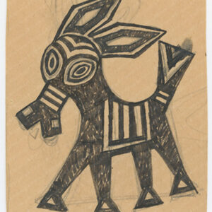 Design for Ceramic Donkey