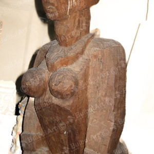 Unfinished Carving of a Woman