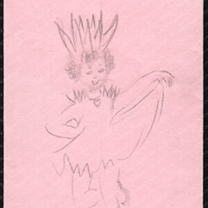 Sketch for Lily Bear Princess