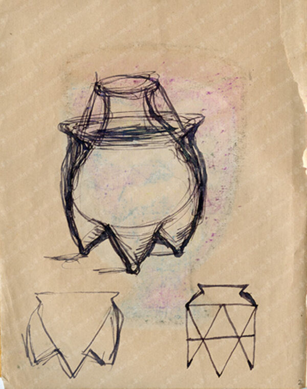 Design for Ceramic Vessel Holder