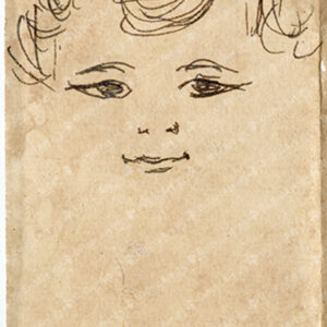 Sketch of Bulbul's Face
