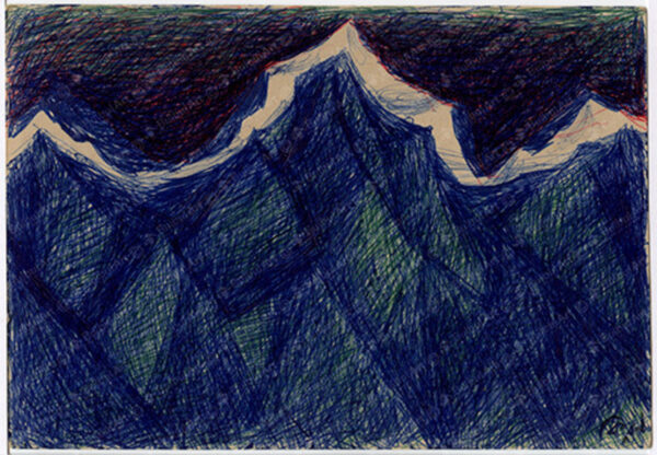 Mountains Postcard 4
