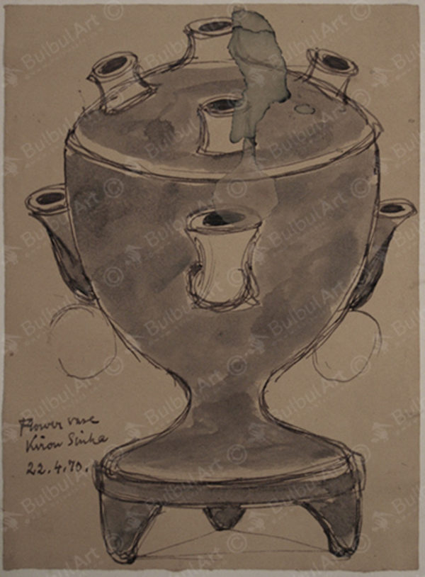 Cartoon for a Flower Vase