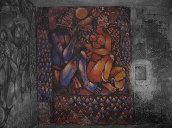 Frescos in The Guha