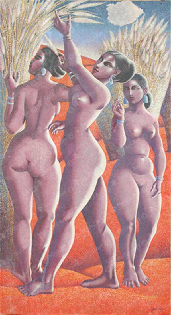 Three Women in the Kowai Landscape