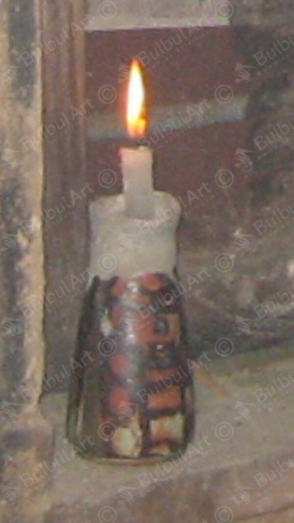 Kulu Woman Candle Holder with Repair