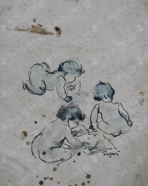 Sketch of Baby Bulbul