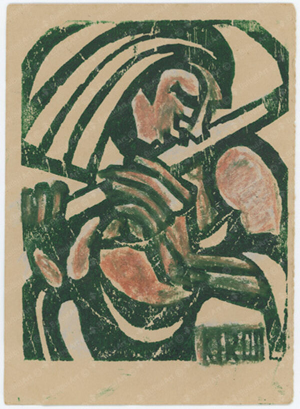 Print of Kiron with Flute (5028)